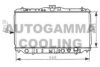 AUTOGAMMA 100434 Radiator, engine cooling
